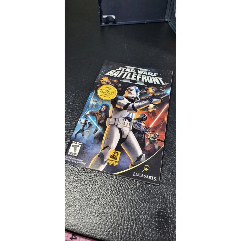 Star Wars Battlefront II Greatest Hits PS2 PlayStation 2 LucasArts 2005 32835